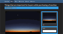 Desktop Screenshot of cyberglass.biz